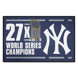 New York Yankees Dynasty Starter Mat Accent Rug - 19in. x 30in.