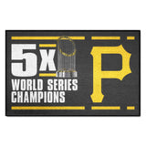 Pittsburgh Pirates Dynasty Starter Mat Accent Rug - 19in. x 30in.