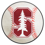 Stanford Cardinal Baseball Rug - 27in. Diameter