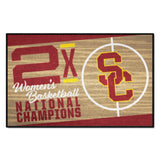 Southern California Trojans Dynasty Starter Mat Accent Rug Women's Basketball - 19in. x 30in.