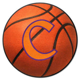 Clemson Tigers Basketball Rug - 27in. Diameter
