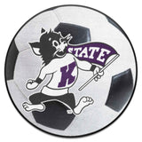 Kansas State Wildcats Soccer Ball Rug - 27in. Diameter