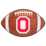 Ohio State Buckeyes  Football Rug - 20.5in. x 32.5in.