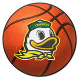 Oregon Ducks Basketball Rug - 27in. Diameter
