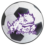 TCU Horned Frogs Soccer Ball Rug - 27in. Diameter