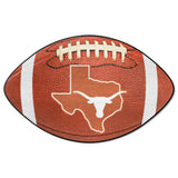 Texas Longhorns  Football Rug - 20.5in. x 32.5in.