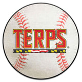 Maryland Terrapins Baseball Rug - 27in. Diameter