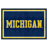 Michigan Wolverines 5ft. x 8 ft. Plush Area Rug