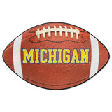Michigan Wolverines  Football Rug - 20.5in. x 32.5in.