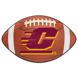 Central Michigan Chippewas Football Rug - 20.5in. x 32.5in.