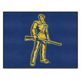 West Virginia Mountaineers 5ft. x 8 ft. Plush Area Rug