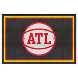 Atlanta Hawks 5ft. x 8 ft. Plush Area Rug