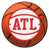 Atlanta Hawks Basketball Rug - 27in. Diameter