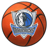 Dallas Mavericks Basketball Rug - 27in. Diameter