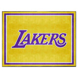 Los Angeles Lakers 8ft. x 10 ft. Plush Area Rug