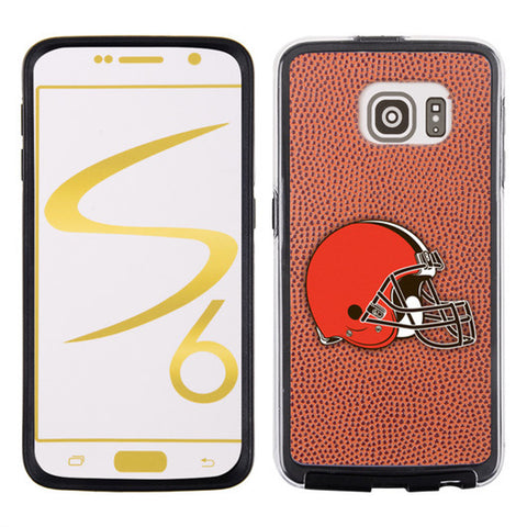 Cleveland Browns Phone Case Classic Football Pebble Grain Feel Samsung Galaxy S6 CO