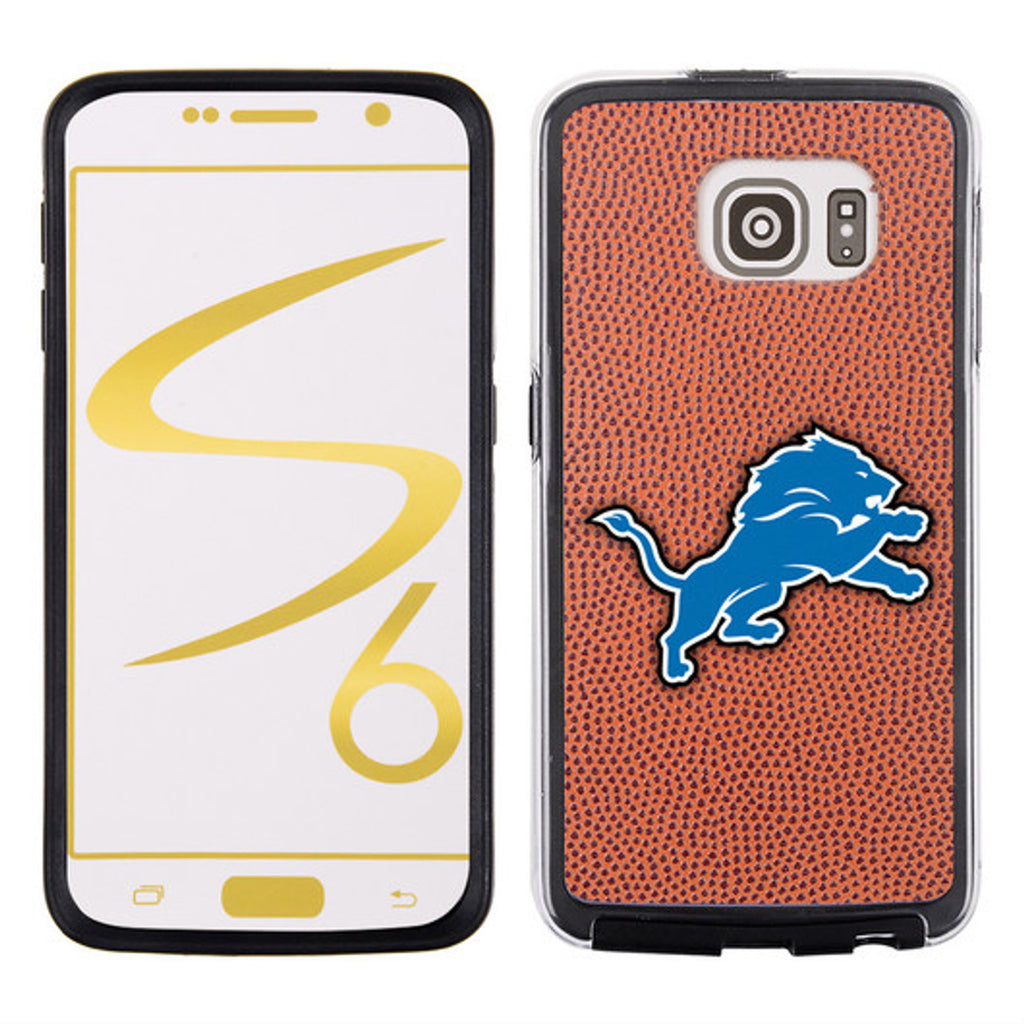 Detroit Lions Phone Case Classic Football Pebble Grain Feel Samsung Galaxy S6 CO