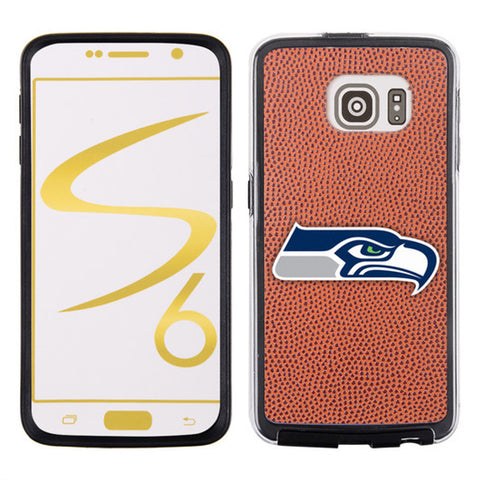 Seattle Seahawks Classic NFL Football Pebble Grain Feel Samsung Galaxy S6 Case -