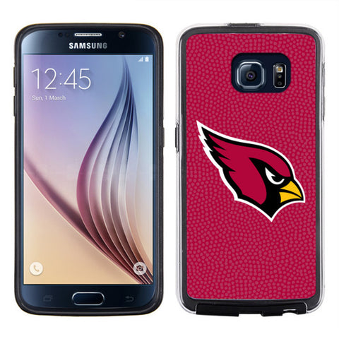 Arizona Cardinals Phone Case Team Color Football Pebble Grain Feel Samsung Galaxy S6 CO