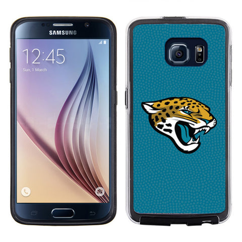 Jacksonville Jaguars Team Color NFL Football Pebble Grain Feel Samsung Galaxy S6 Case -
