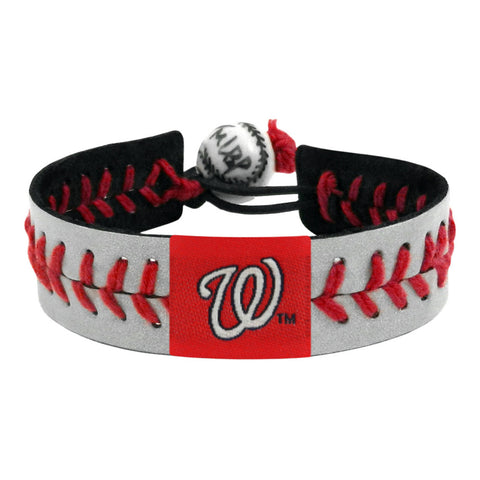 Washington Nationals Bracelet Reflective Baseball CO