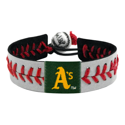 Oakland Athletics Bracelet Reflective Baseball CO