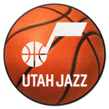 Utah Jazz Basketball Rug - 27in. Diameter