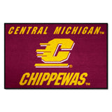Central Michigan Chippewas Starter Mat Accent Rug - 19in. x 30in.