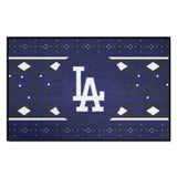 Los Angeles Dodgers Holiday Sweater Starter Mat Accent Rug - 19in. x 30in.