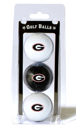 Georgia Bulldogs 3 Pack of Golf Balls - Special Order