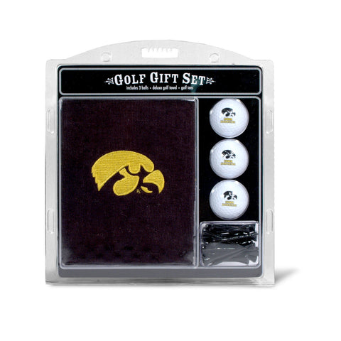 Iowa Hawkeyes Golf Gift Set with Embroidered Towel - Special Order