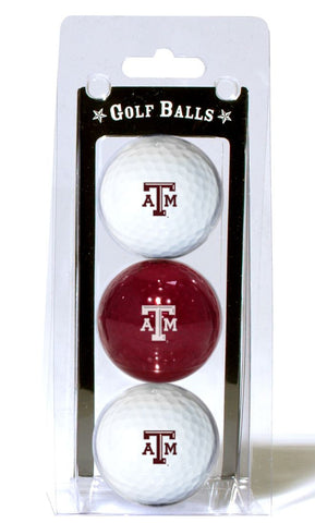 Texas A&M Aggies 3 Pack of Golf Balls - Special Order