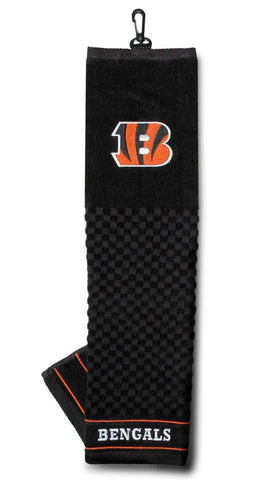 Cincinnati Bengals 16"x22" Embroidered Golf Towel - Special Order