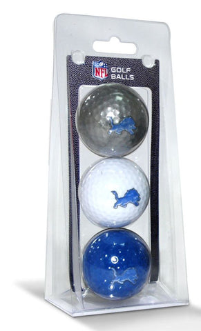 Detroit Lions 3 Pack of Golf Balls - Special Order
