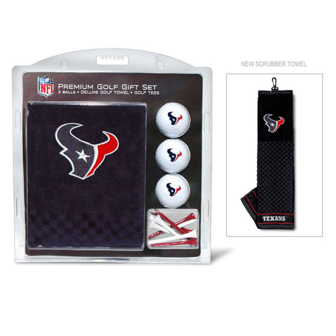Houston Texans Golf Gift Set with Embroidered Towel - Special Order