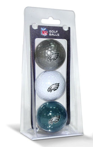 Philadelphia Eagles 3 Pack of Golf Balls
