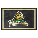 Wright State Raiders 4ft. x 6ft. Plush Area Rug