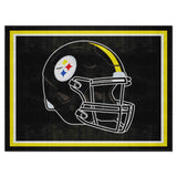 Pittsburgh Steelers 8ft. x 10 ft. Plush Area Rug