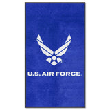 U.S. Air Force 3X5 High-Traffic Mat with Durable Rubber Backing - Portrait Orientation