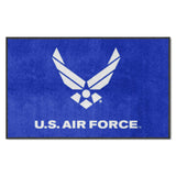 U.S. Air Force 4X6 High-Traffic Mat with Durable Rubber Backing - Landscape Orientation