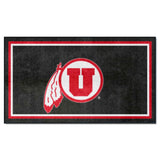 Utah Utes 3ft. x 5ft. Plush Area Rug