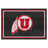 Utah Utes 5ft. x 8 ft. Plush Area Rug