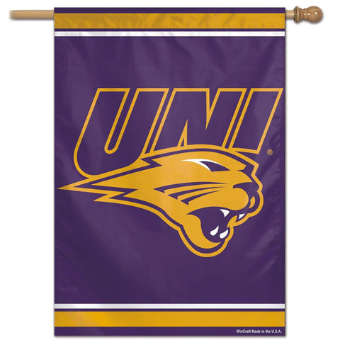 Northern Iowa Panthers Banner 28x40 Vertical - Special Order