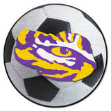 LSU Tigers Soccer Ball Rug - 27in. Diameter