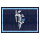 Kansas City Royals 5ft. x 8 ft. Plush Area Rug