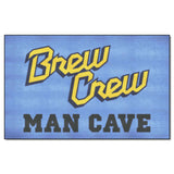 Milwaukee Brewers Man Cave Ulti-Mat Rug - 5ft. x 8ft.