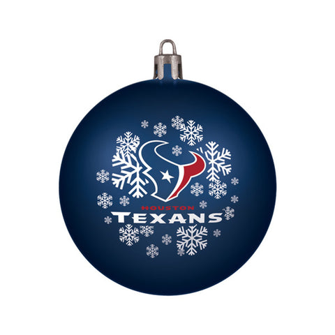 Houston Texans Ornament Shatterproof Ball Special Order