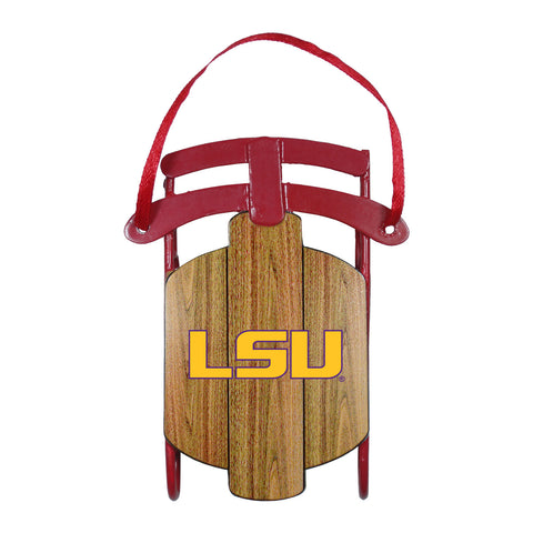 LSU Tigers Ornament Metal Sled