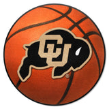 Colorado Buffaloes Basketball Rug - 27in. Diameter