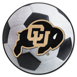 Colorado Buffaloes Soccer Ball Rug - 27in. Diameter